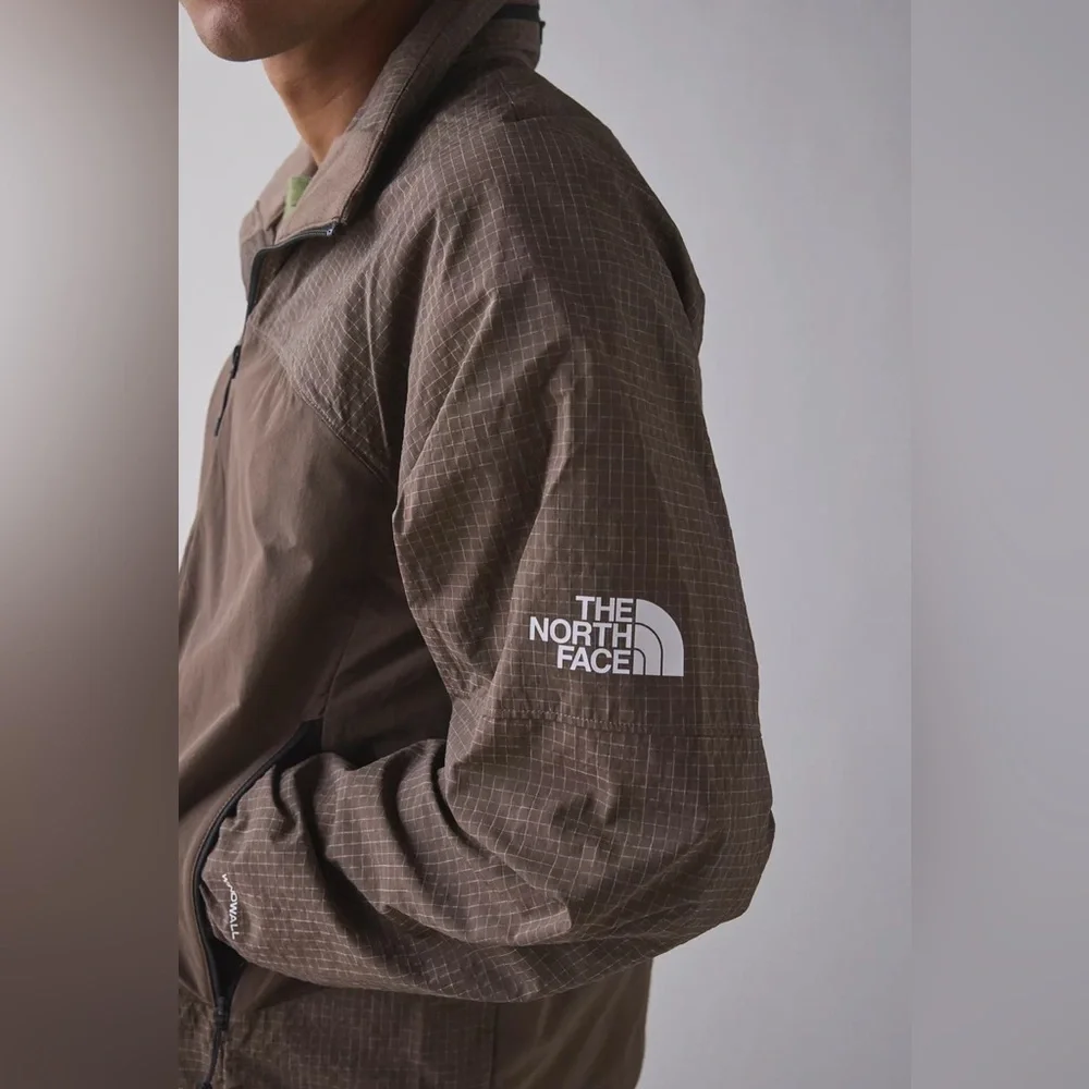 NEW The North Face EG Utility Wind Jacket in Smokey Brown